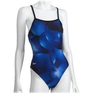 Speedo Womens one piece swimsuit Racing Suit 6/32